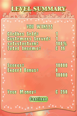 Fashion Tycoon screenshot 3 for Nintendo DS